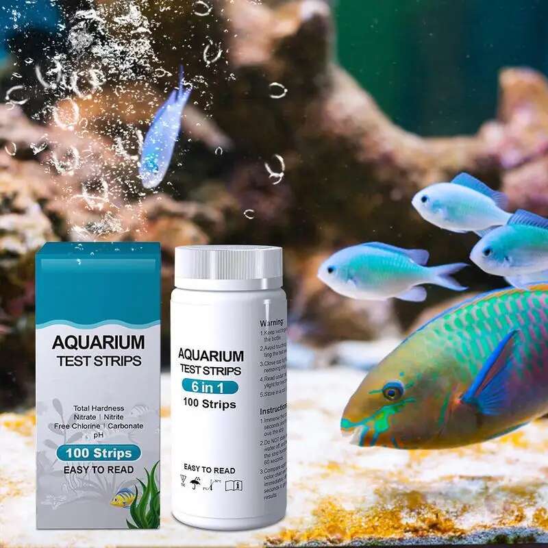 Aquarium Fish Quality - 100pcs Nitrite Nitrate Chlorine PH Tester