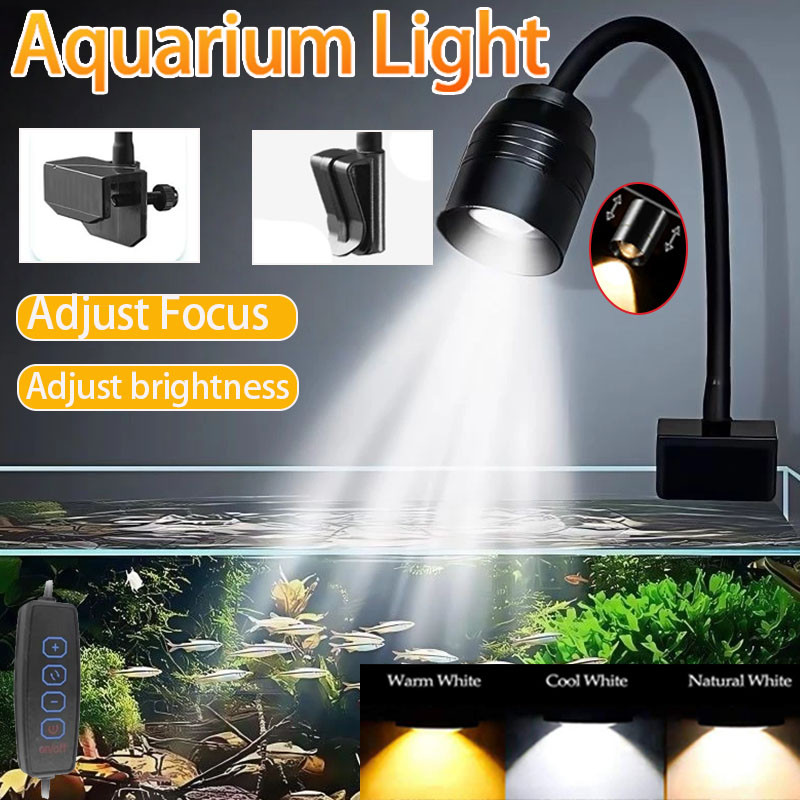Aquarium Fish Light Lamp - USB Aquarium Light Lighting plants Grow