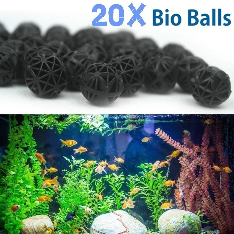 Aquarium Fish Quality - 20Pcs 16mm Aquarium Filter Bio Balls