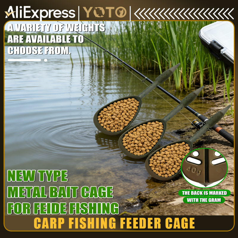 Aquarium Fish Diseases - YOTO Small Zinc Alloy Bait Cages