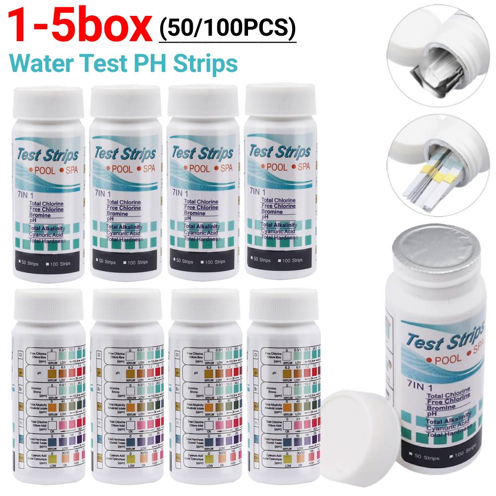 50/100PCS Water Test PH Strips – обзор и цена Aquarium Fish Quality