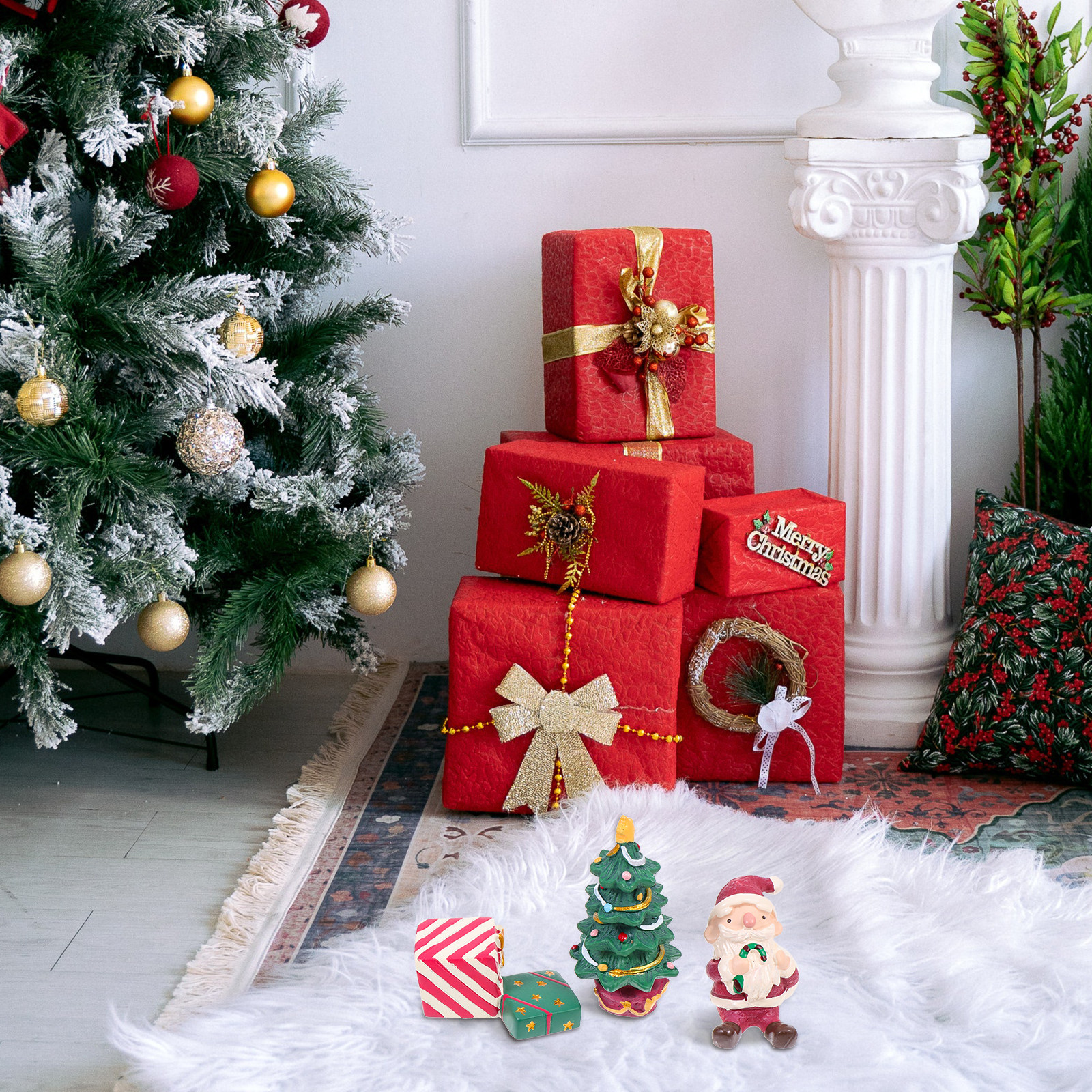 3Pcs Christmas Resin Desktop O – обзор и цена Aquarium Fish Restaurant
