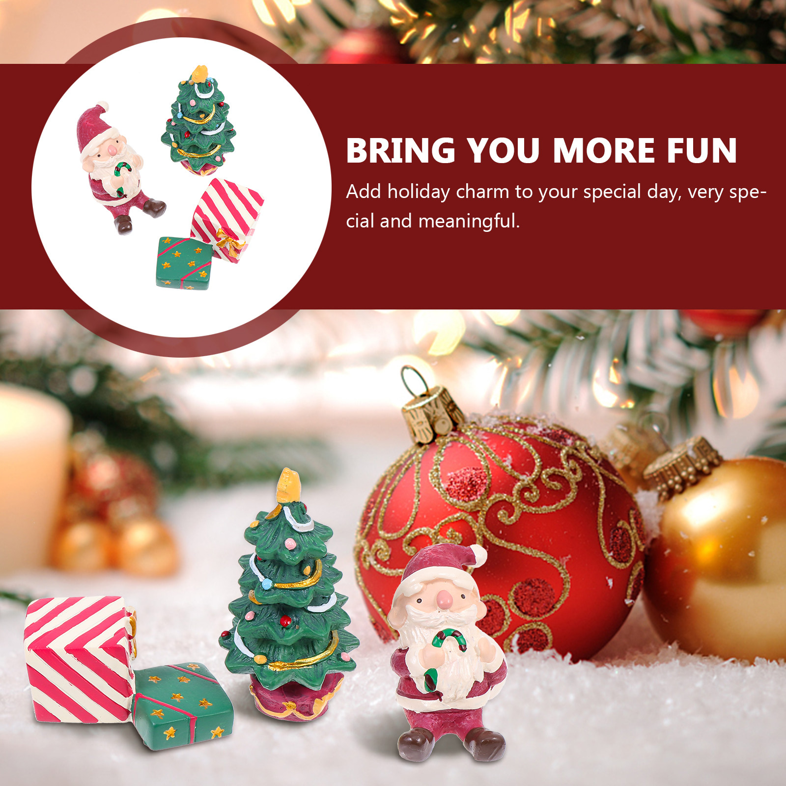 3Pcs Christmas Resin Desktop O – обзор и цена Aquarium Fish Restaurant