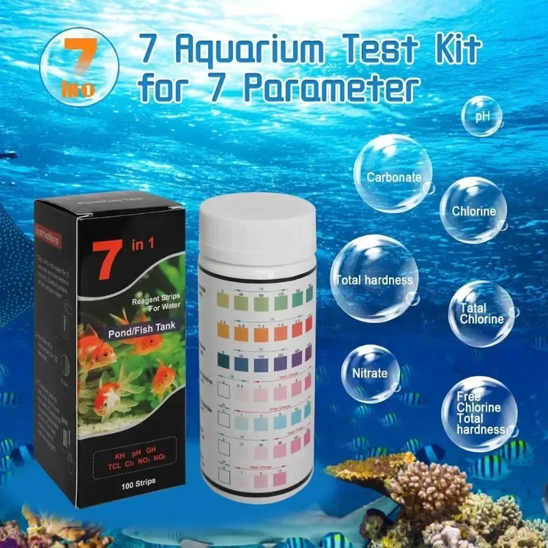 Aquarium Test Strip  Freshwate – обзор и цена Aquarium Fish Quality