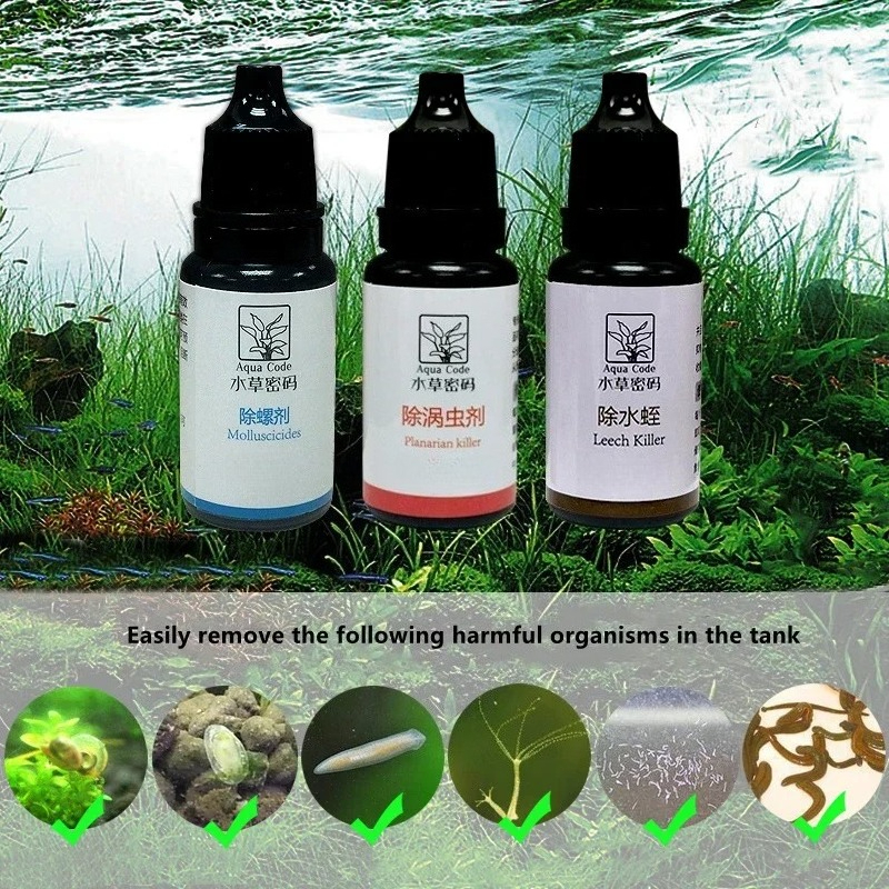 10ml Planaria Worm Killer Fung – обзор и цена Aquarium Fish Diseases