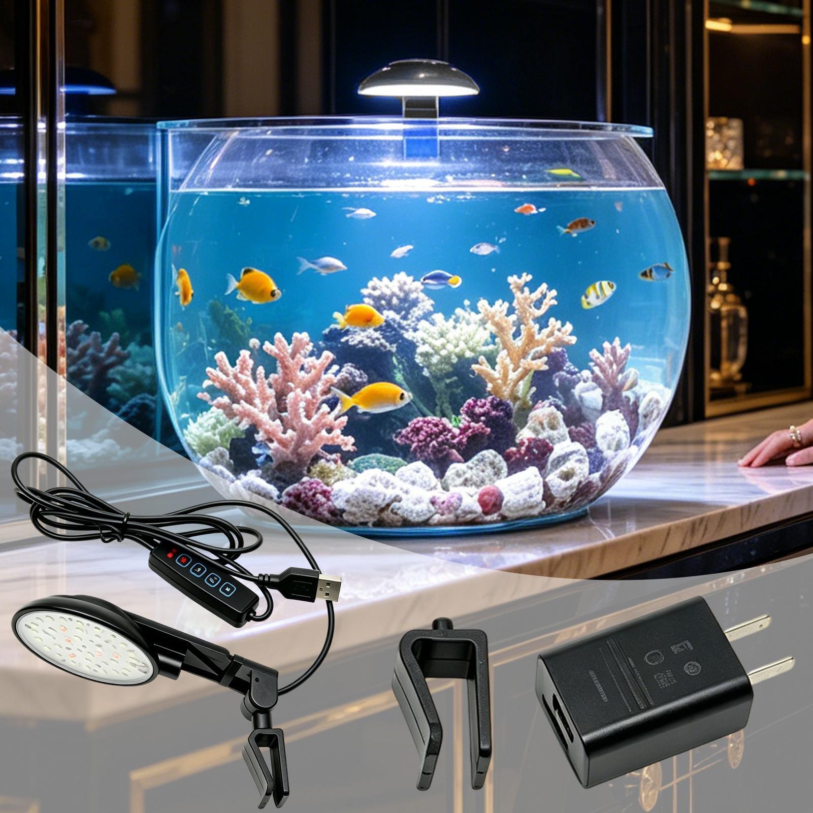 Aquarium Light Waterproof Clam – обзор и цена Aquarium Fish Light Lamp