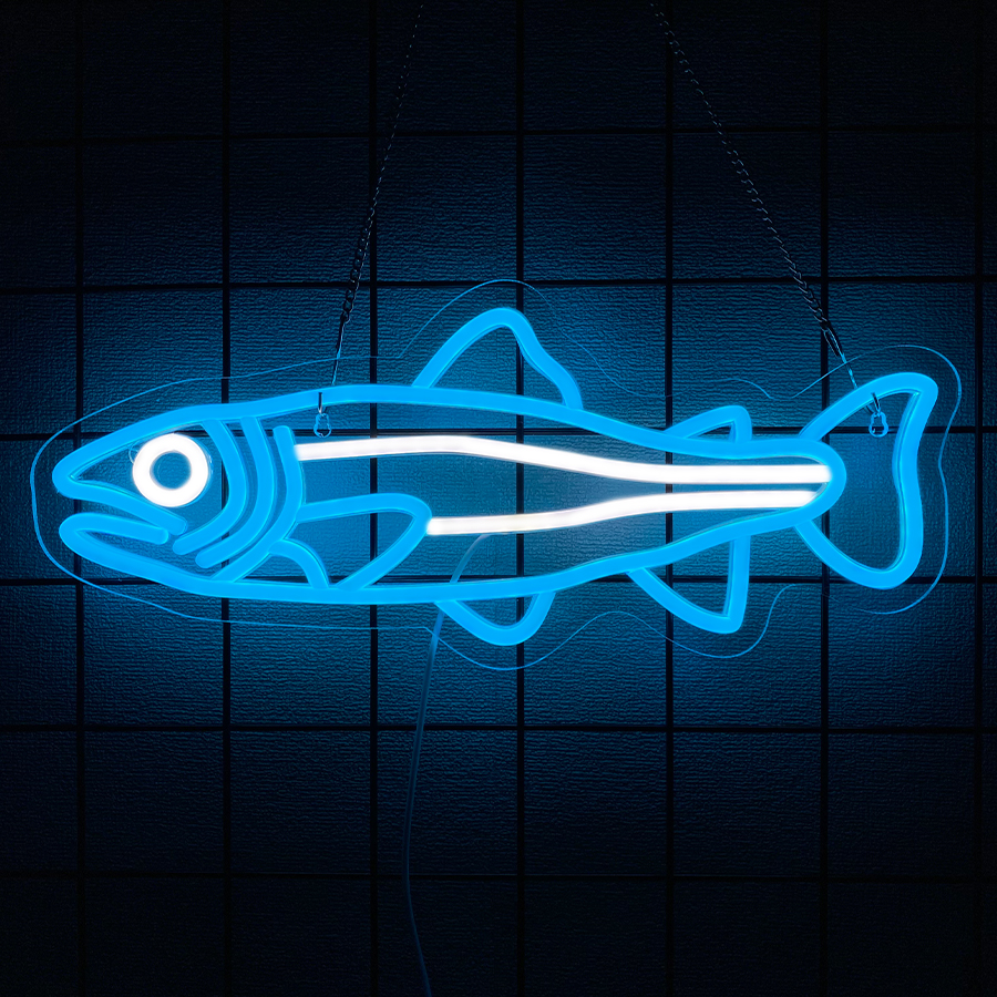 Fish Series Neon Sign For Wall – обзор и цена Aquarium Fish Restaurant