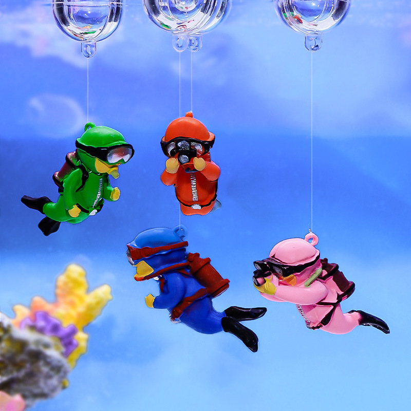 Fish Tank Diver Ornaments Land – обзор и цена Aquarium Fish Popular