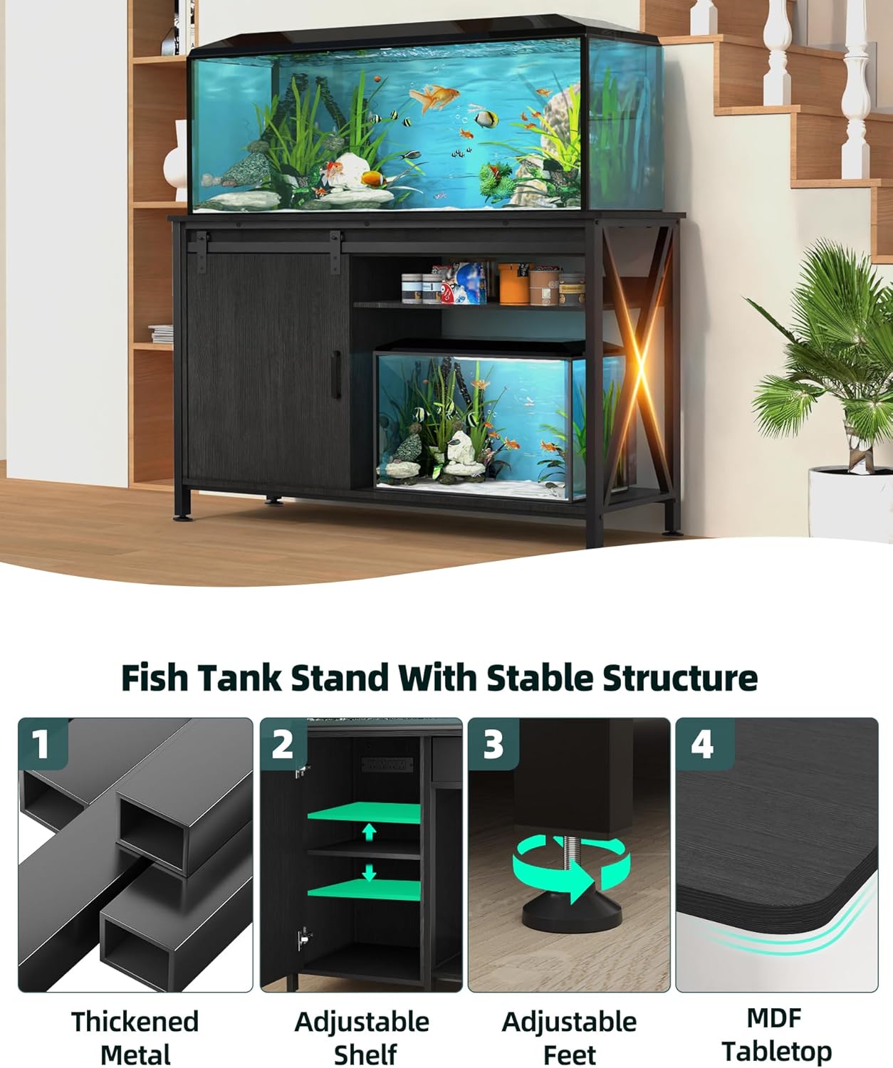 Aquarium Stand for Fish Tank:  – обзор и цена Aquarium Fish Popular