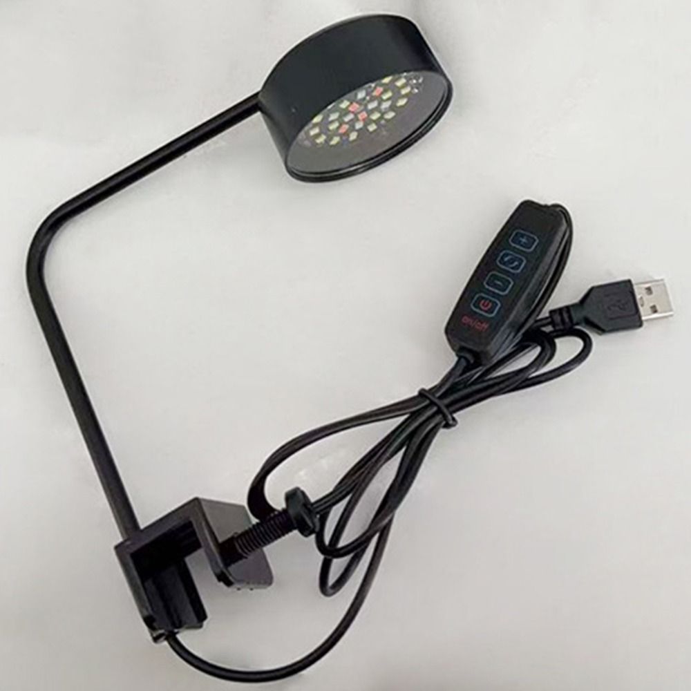 3 Color Modes Mini Clip-on Aqu – обзор и цена Aquarium Fish Light Lamp