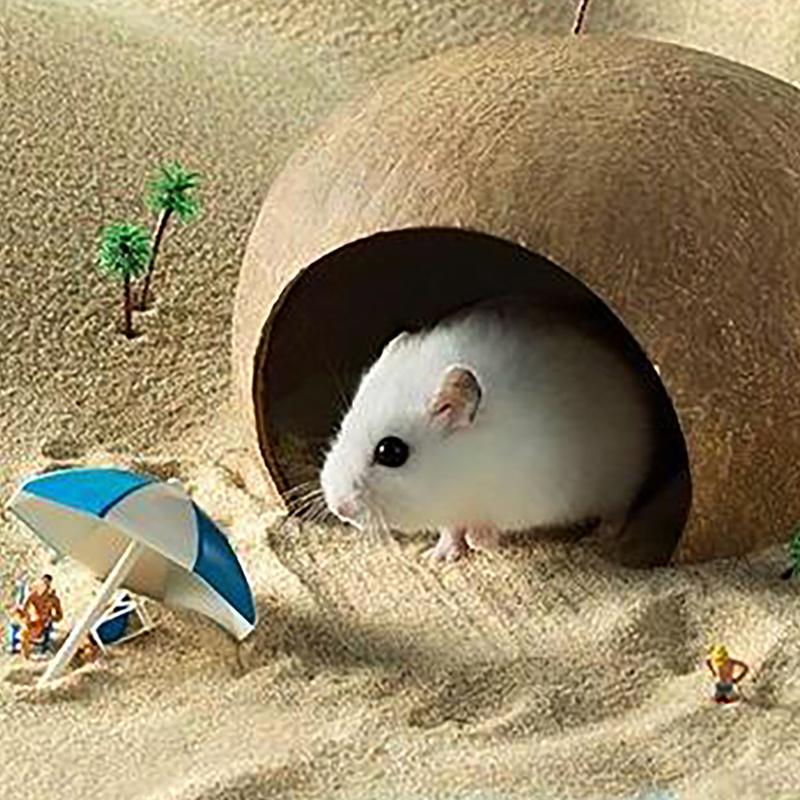 Coconut Hut Decor for Aquarium – обзор и цена Aquarium Fish Hide