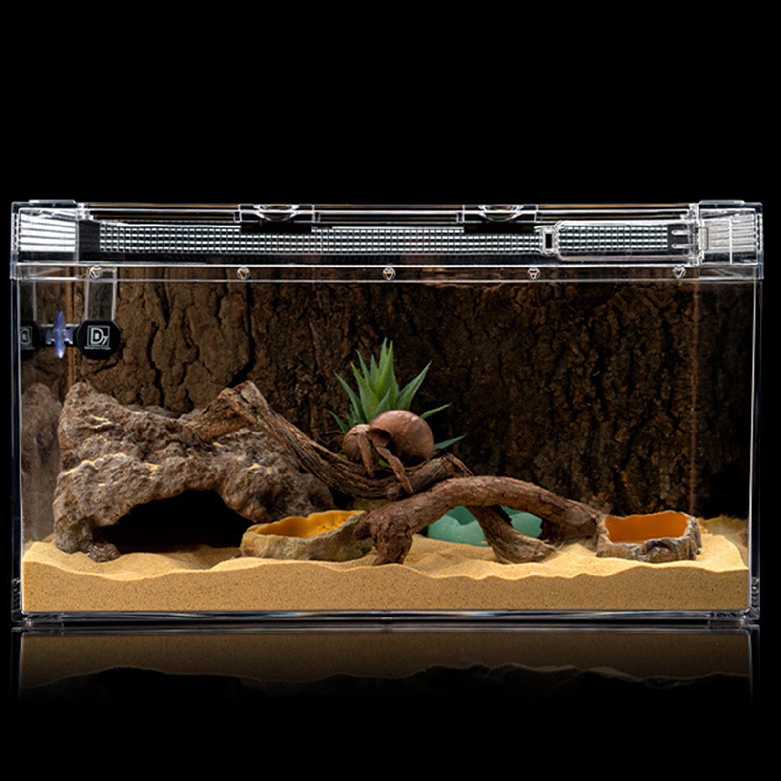 Resin Reptile Hide Cave Artifi – обзор и цена Aquarium Fish Hide