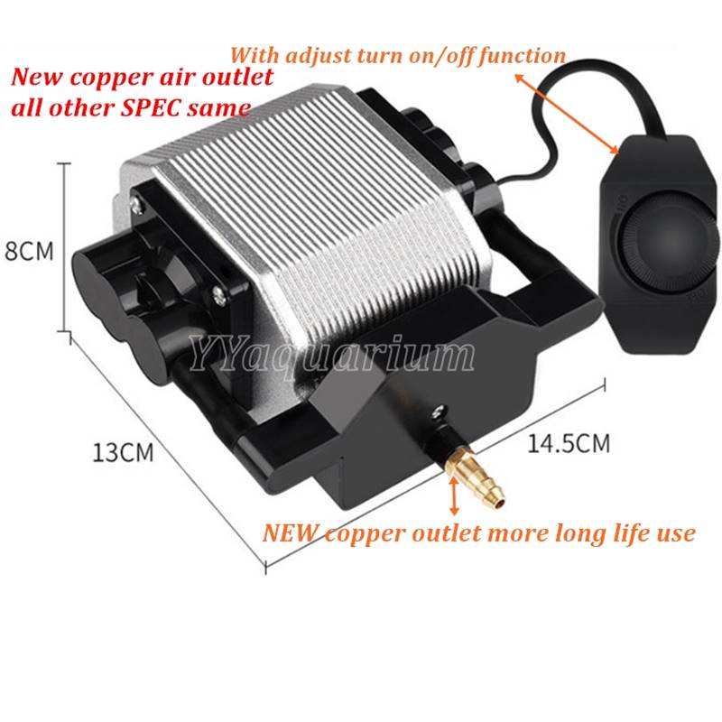 Ultra Quiet Aquarium Air Pump  – обзор и цена Aquarium Fish Restaurant