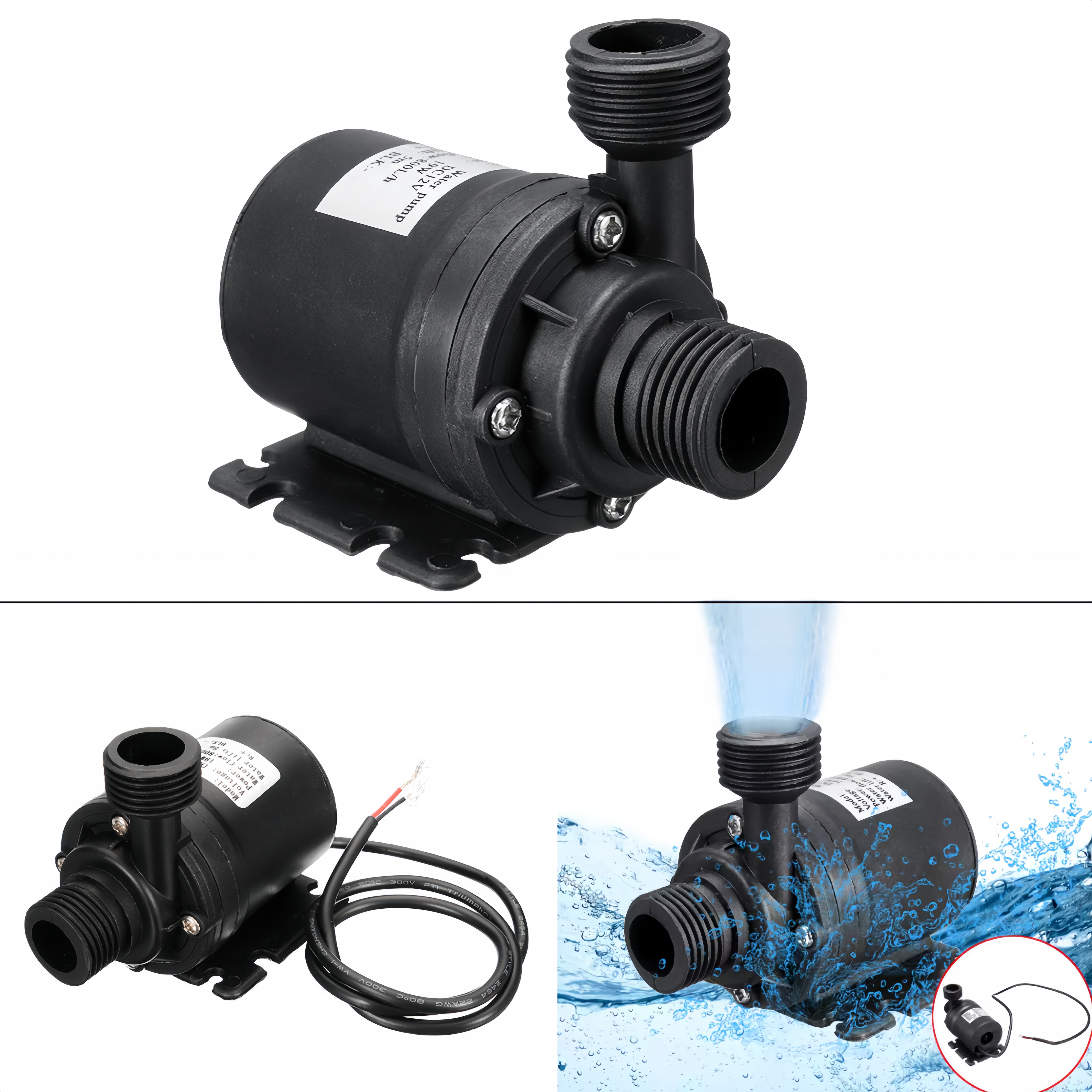 12V DC Submersible Water Pump  – обзор и цена Powerhead Circulation Pump