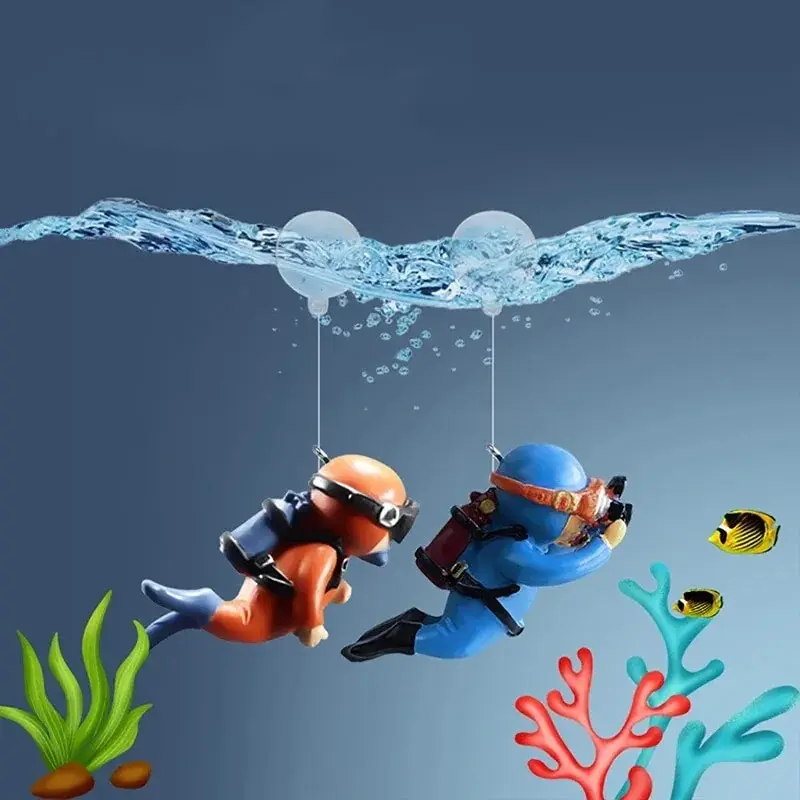 Fish Tank Diver Ornaments Land – обзор и цена Aquarium Fish Popular