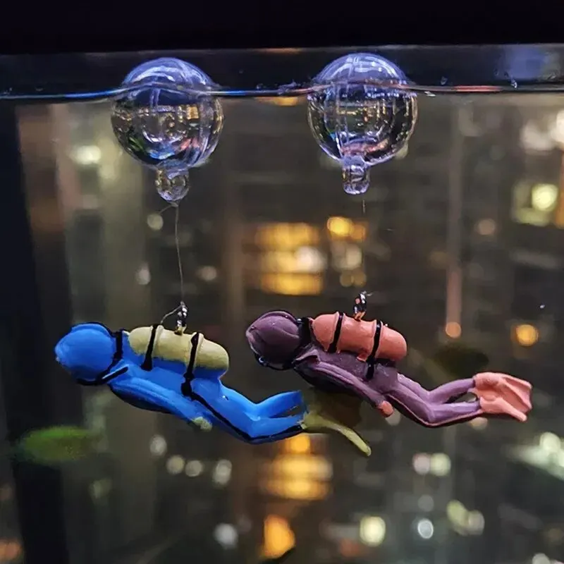 Fish Tank Diver Ornaments Land – обзор и цена Aquarium Fish Popular