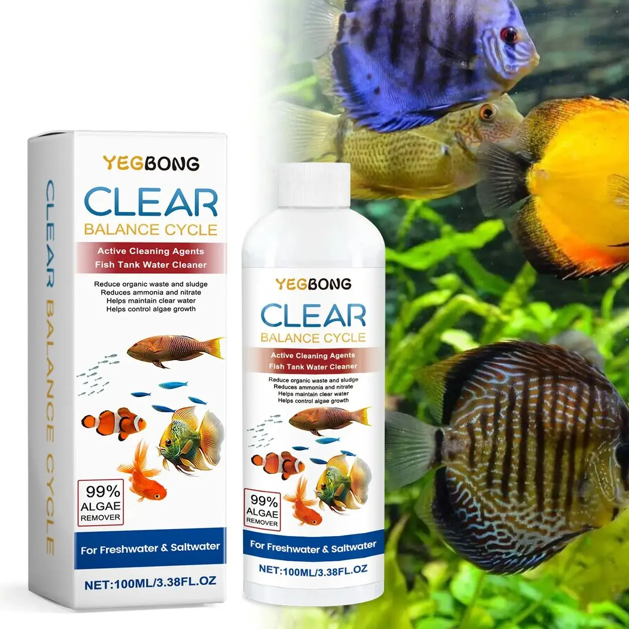 Algae Remover for Fish Tanks,  – обзор и цена Aquarium Fish Quality