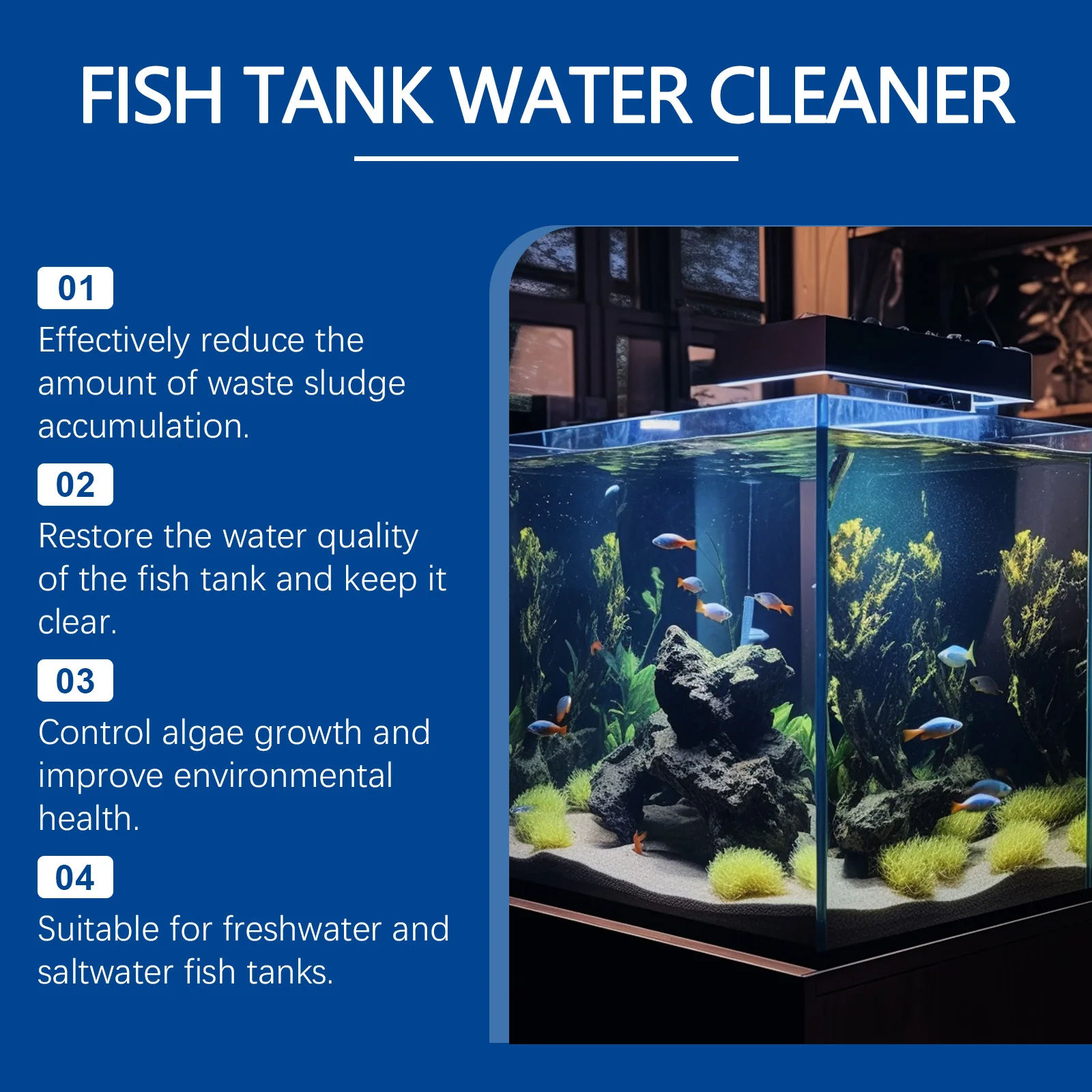 Algae Remover for Fish Tanks,  – обзор и цена Aquarium Fish Quality
