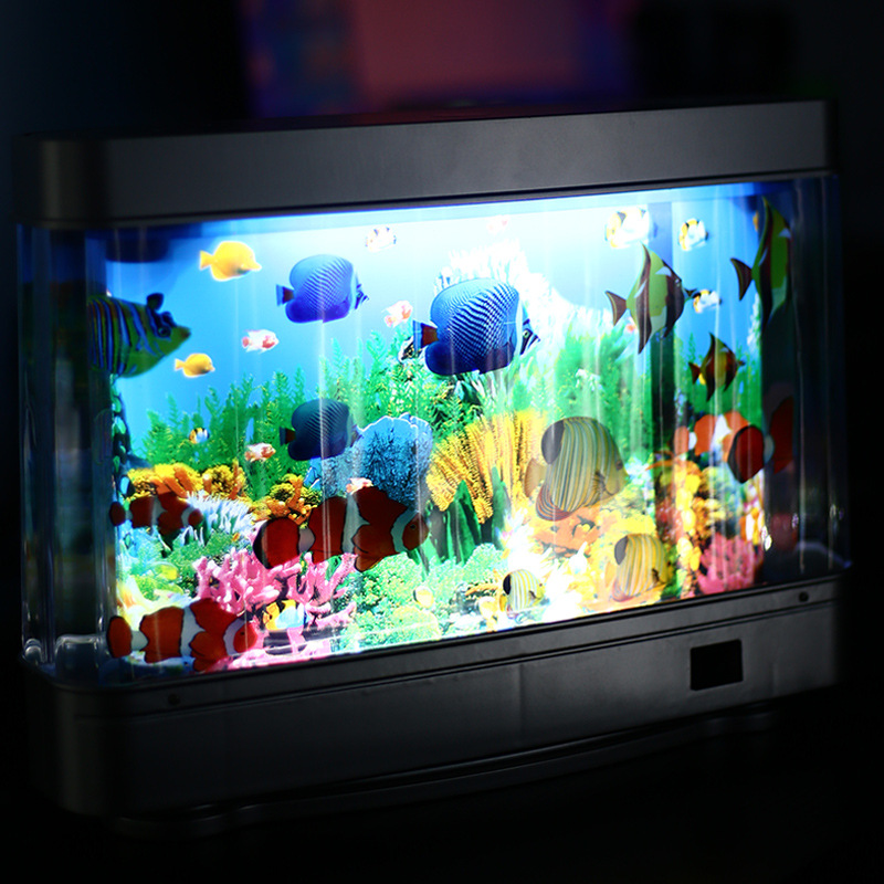 Mini LED Fish Lamp - Night Lig – обзор и цена Aquarium Fish Light Lamp