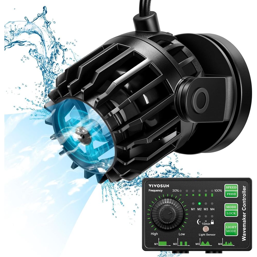 Aquarium Wave Maker, 3432GPH C – обзор и цена Powerhead Circulation Pump