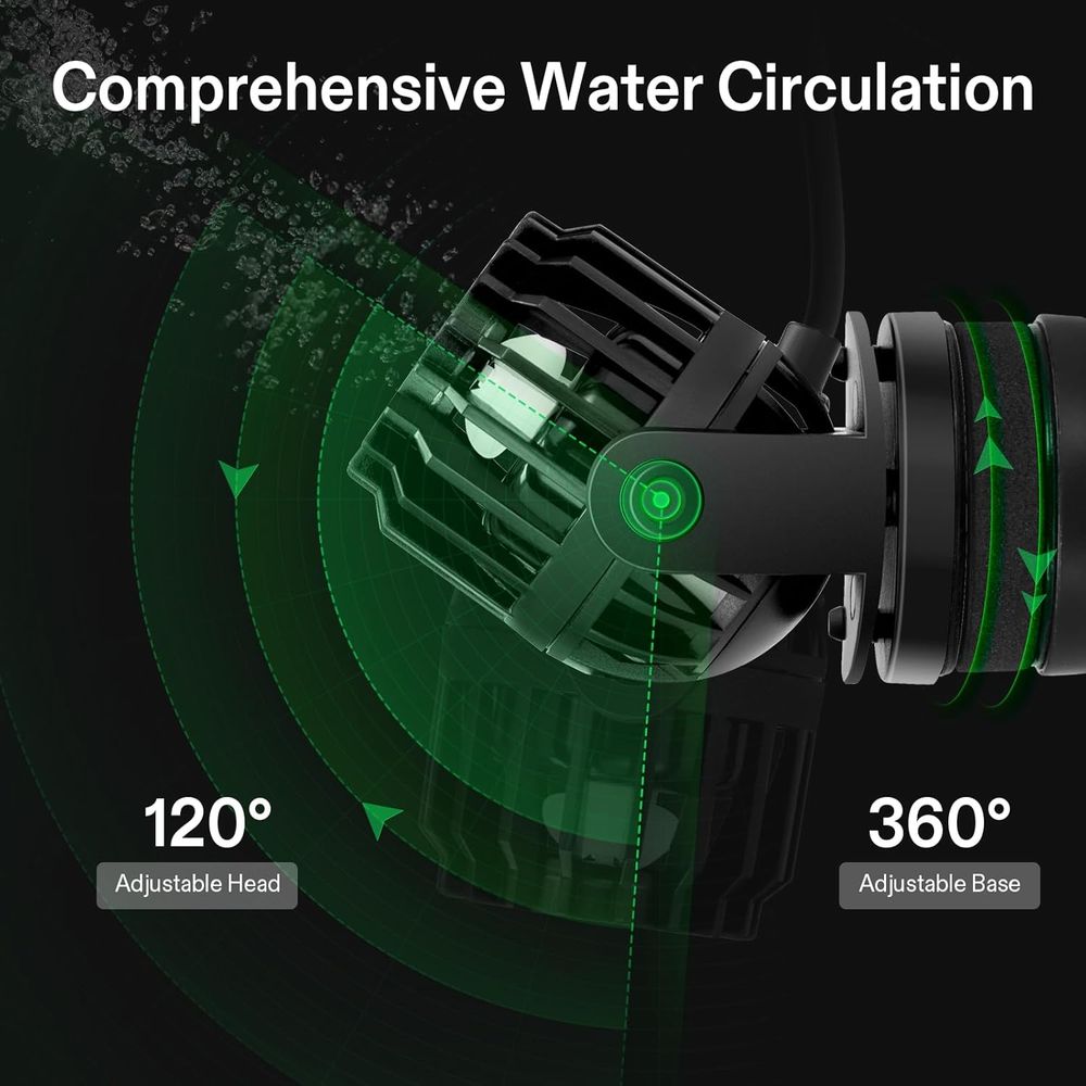 Aquarium Wave Maker, 3432GPH C – обзор и цена Powerhead Circulation Pump