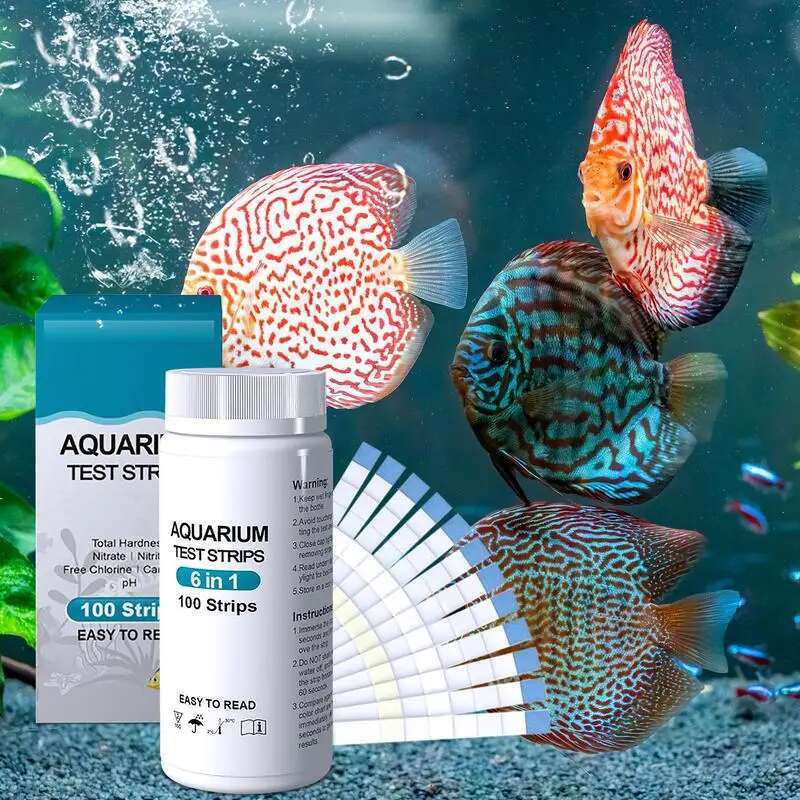 100pcs Nitrite Nitrate Chlorin – обзор и цена Aquarium Fish Quality