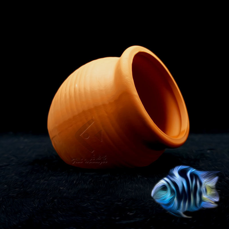 Aquarium Mini Ceramic Tank Fis – обзор и цена Aquarium Fish Hide