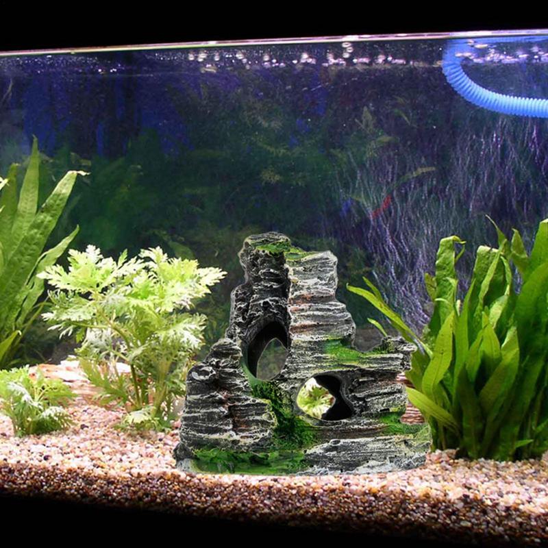 Aquarium Sandstone Decoration  – обзор и цена Aquarium Fish Hide