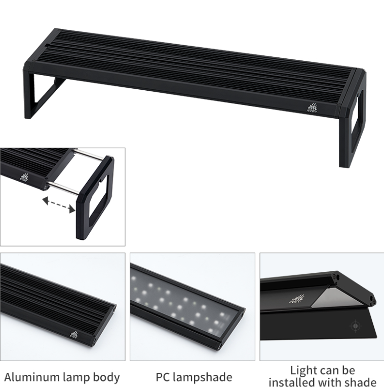 WEEK AQUA M Series 400mm Aquar – обзор и цена Aquarium Fish Light Lamp