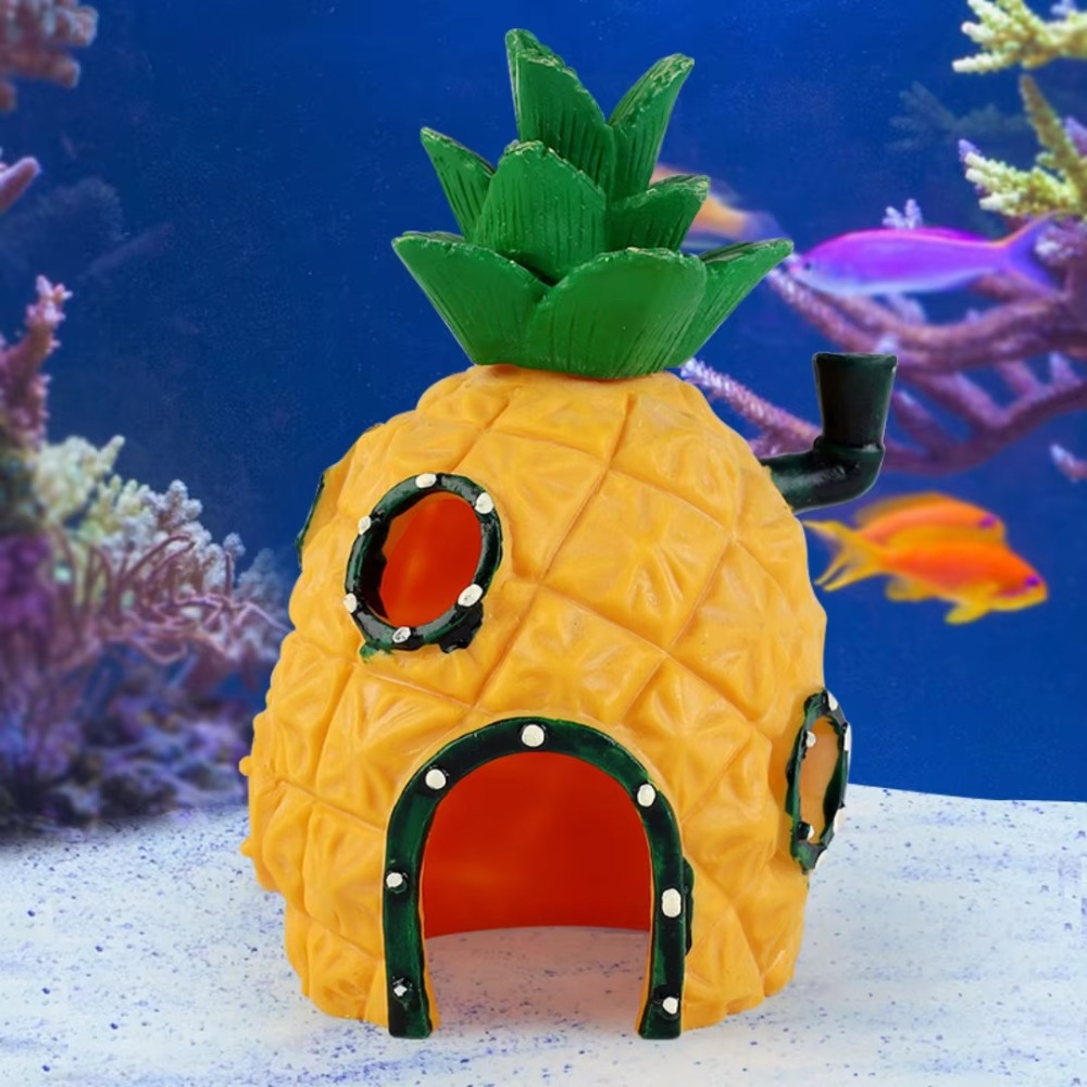 Cute Aquarium Resin Decoration – обзор и цена Aquarium Fish Restaurant