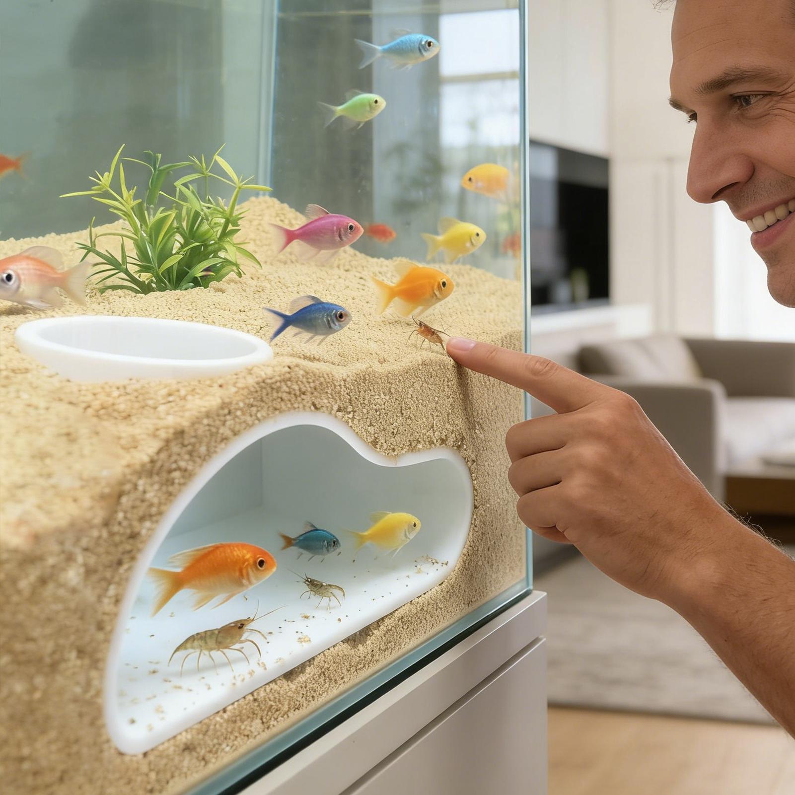 Aquarium Underground Tunnel Ca – обзор и цена Aquarium Fish Restaurant
