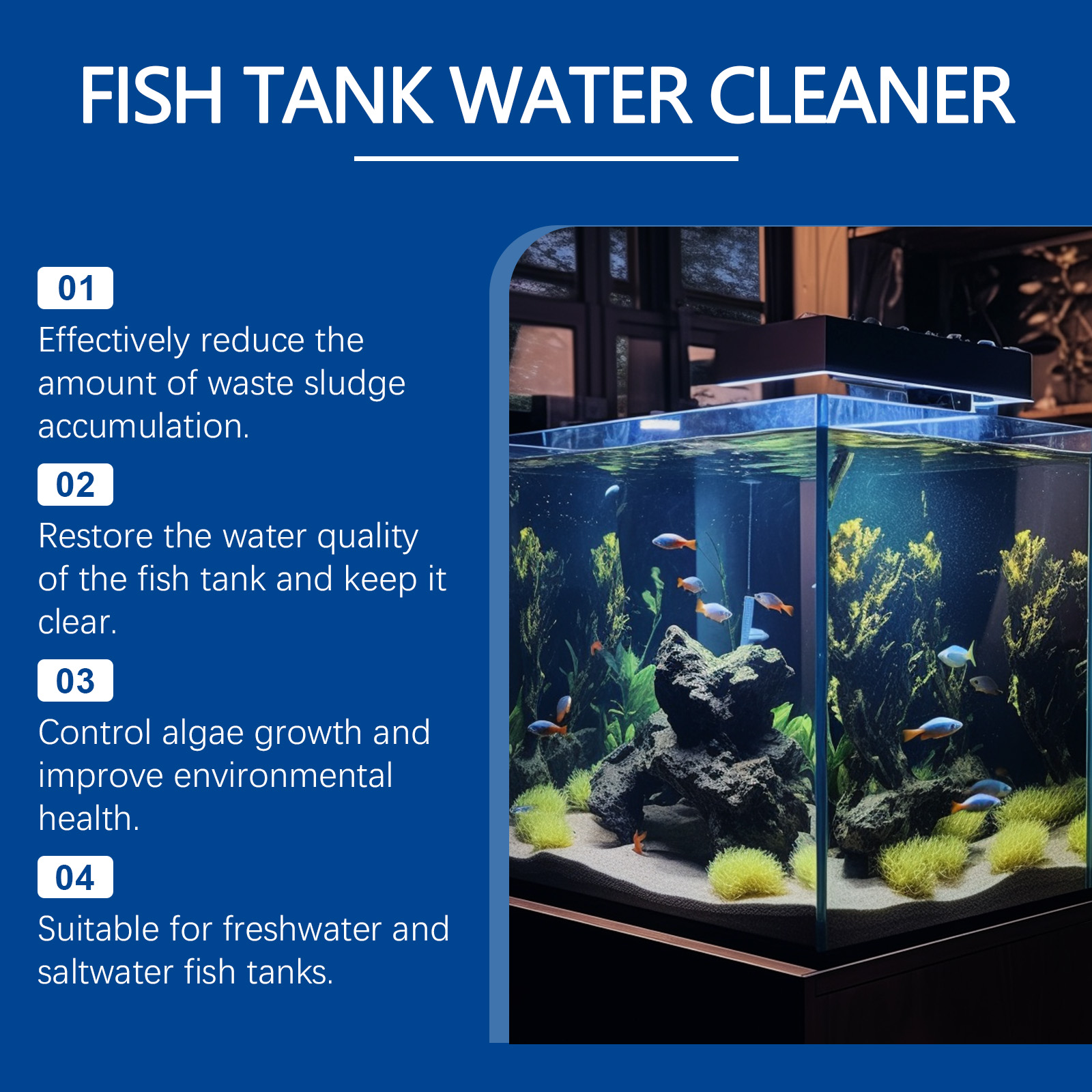 Aquarium Water Clarifier 100ml – обзор и цена Aquarium Fish Quality