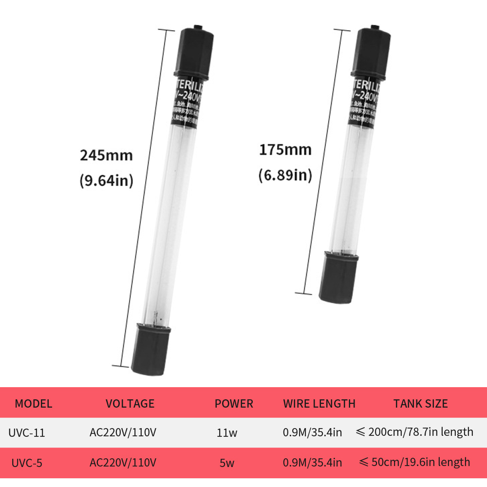 5W/11W Aquarium Clean Light UV – обзор и цена Aquarium Fish Diseases