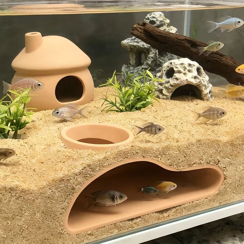 Apcarium Fish Tunnel Hideout | – обзор и цена Aquarium Fish Hide