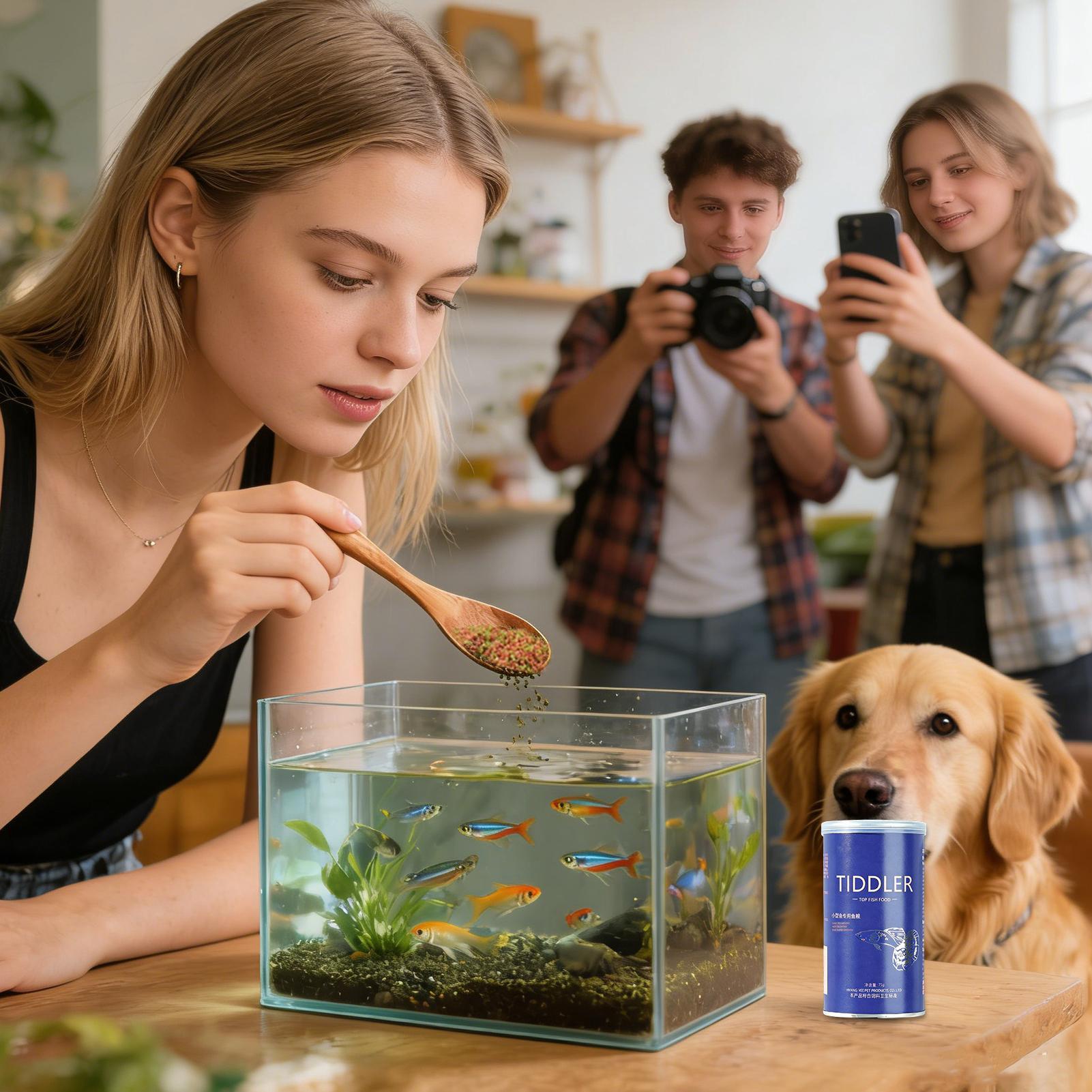 Fish Food Aquarium Feed Small  – обзор и цена Aquarium Fish Restaurant