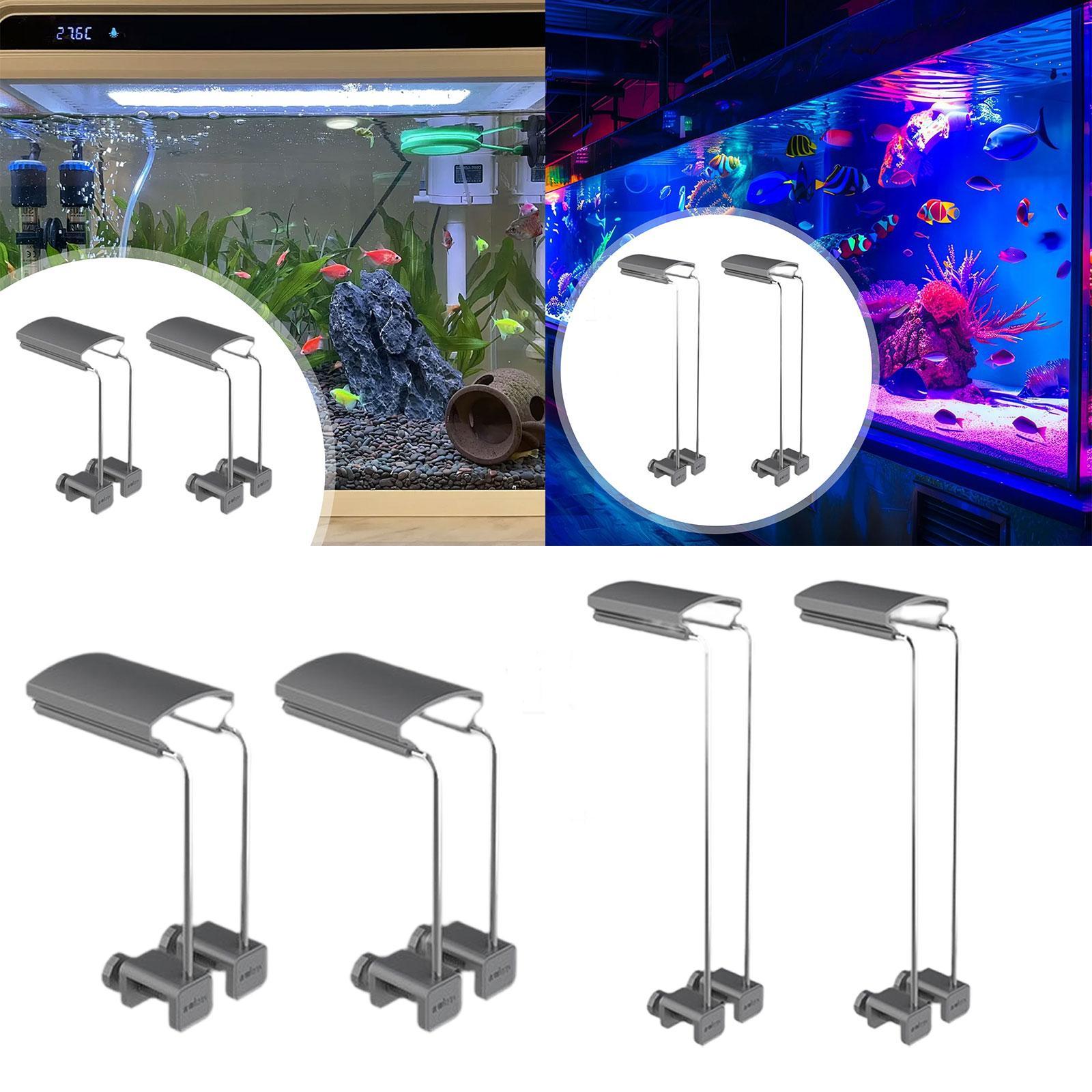2 Pieces Aquarium Lamp Holder  – обзор и цена Aquarium Fish Light Lamp