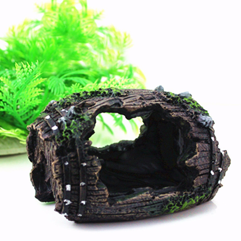 Aquarium Artificial Barrel Cav – обзор и цена Aquarium Fish Hide