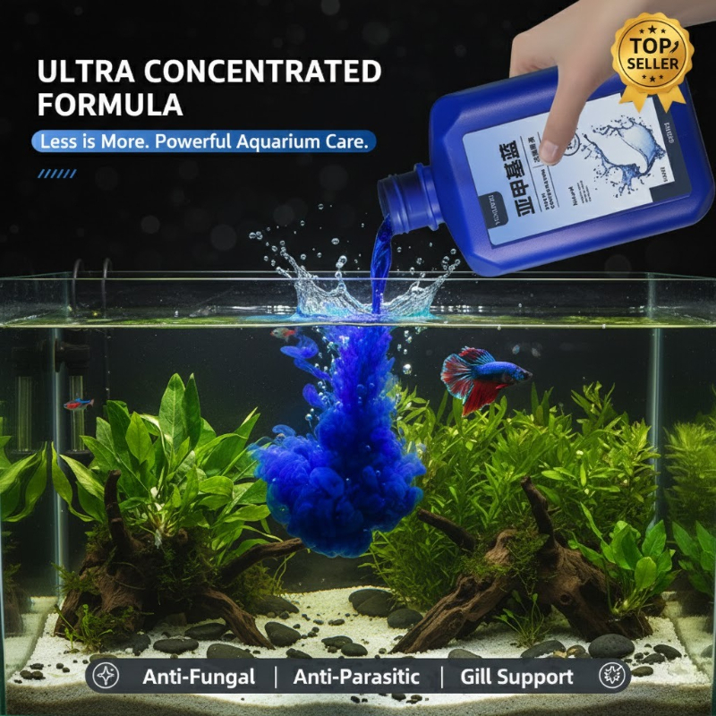 Aquarium Methylene Blue Liquid – обзор и цена Aquarium Fish Quality