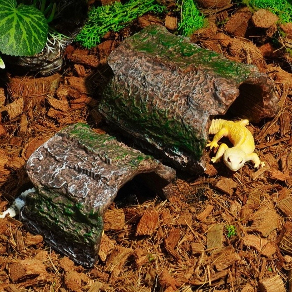 Simulation Reptile Hideout Hol – обзор и цена Aquarium Fish Hide