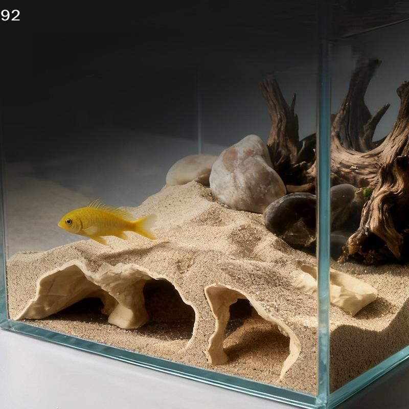 3D Printed Natural Curve Cave: – обзор и цена Aquarium Fish Hide