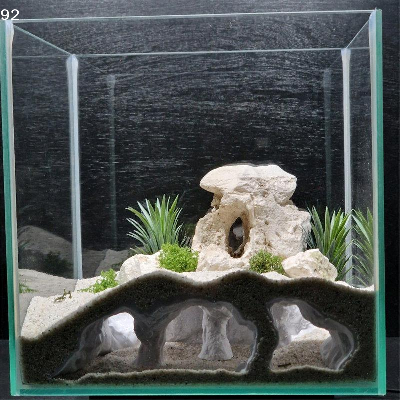 3D Printed Natural Curve Cave: – обзор и цена Aquarium Fish Hide