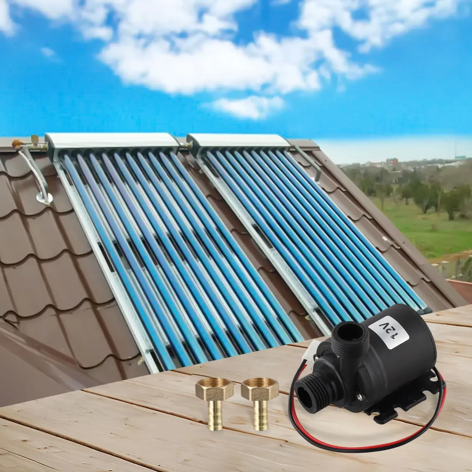 DC 12V 24V Solar Powered Hot W – обзор и цена Powerhead Circulation Pump